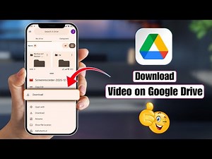 How to Download Any Video on Google Drive