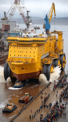 Rate this ship launch? 😅#USA #Boat #Ship | Hypora UltraWorks