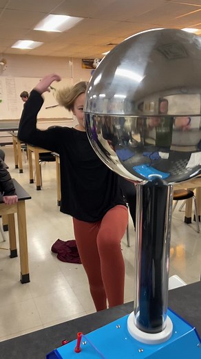 Electrons Entering the Body - An Electrifying Demonstration