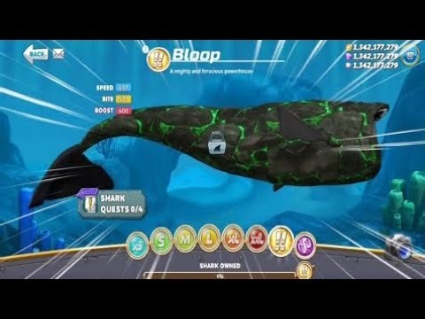 Hangry sharks world in Evolution videos on how to get unlimited money coin's in diamond mode Hangry