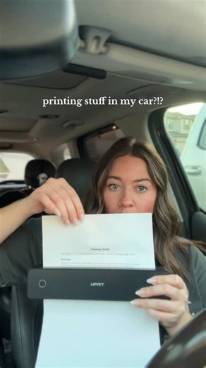 Best Finds & Daily Deals on Instagram: "Print anywhere—no ink needed 🖨️✨ Wireless, portable thermal printer that prints straight from your phone or laptop. Perfect for travel, home, office, or car use. #portableprinter #thermalprinter #techgadgets #officetools #workfromanywheremom"