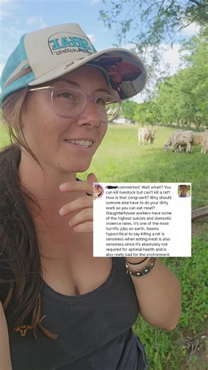 Tuls Homestead on Instagram: "This was a new one.. I've gotta say 🤣 #farmlife #meateater"