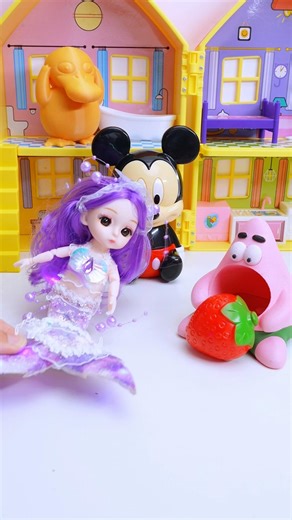 🧜🏻‍♀️VS⭐️ Patrick is Angry! Growing Big Challenge! Who is the Giant?