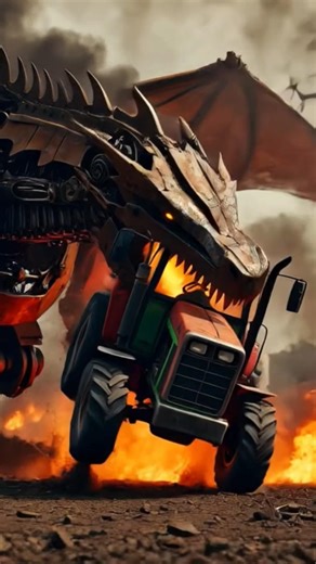 AI-Powered Robotic Dragon Attack #sgorts