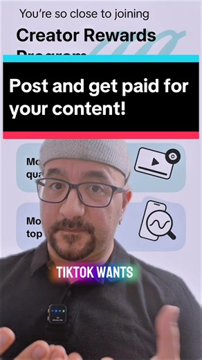 Posting but not getting paid? This tutorial shows how creator reward programs actually work, how income is calculated, and what content gets pushed. No theory—just steps you can use right away, even starting from zero. #CreatorRewards #TikTokCreators #GetPaidToCreate