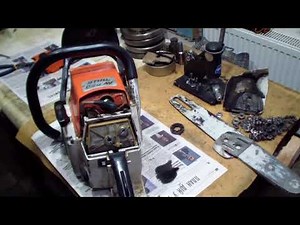 Бензопила STIHL 028 AV - легенда 1970-х !!!