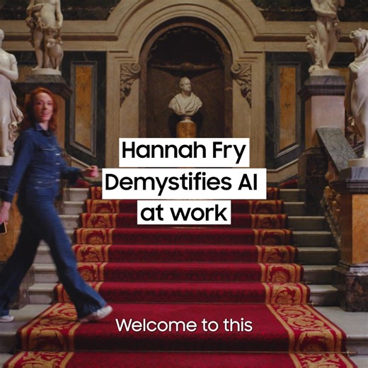 481 reactions · 30 shares | Will AI take our jobs? Is all AI created Equal? Watch our mini-series, Hannah Fry Demystifies AI at work with Samsung, to find out. | Samsung | Facebook