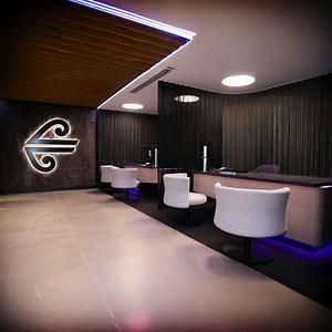 [Hot Item] Customizable Solid Surface Check-in Counter Design in Various Shapes