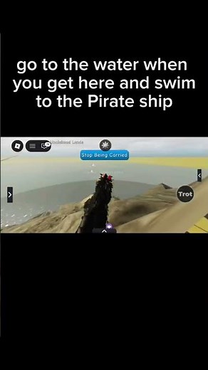 how to get on the pirate ship in #wcue #tutorial #warriorcats #warriorcatsultimateedition