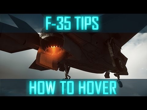 Battlefield 4 Tips - F-35 - How To Hover