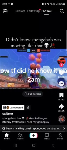 SpongeBob Cousin Call at 2 AM: Hilarious Streaming Moments