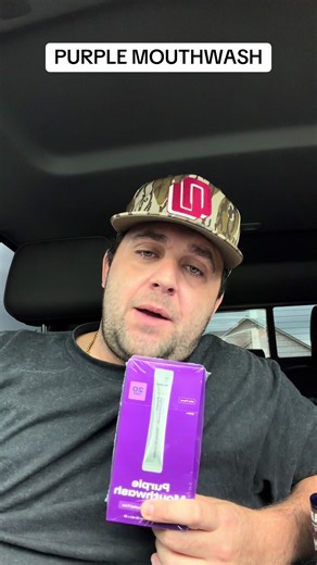 Purple mouthwash! #fyp #tiktokshop #trend #drdent #mouthwash | Mouthwash