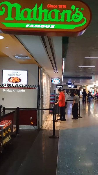 Nathan's Famous: Surprising Menu at Vegas Airport