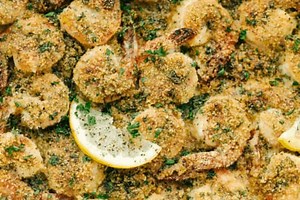 Lemon Garlic Shrimp Scampi