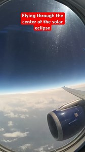 91K views · 839 reactions | Flying through the center of the solar eclipse! ☀️ #travel #solareclipse #eclipse #aviation | Noel Philips | Facebook