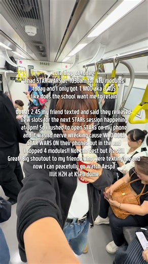 NTU Star Wars Module Experience: A Rollercoaster