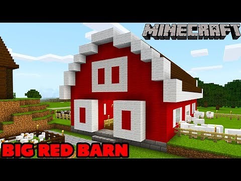 Minecraft Big Red Barn!