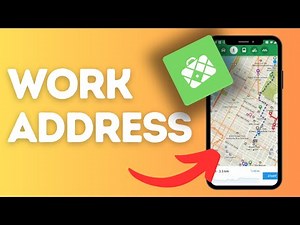 How to add a work address on Maps.me?