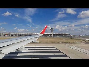 Despegue desde Aeropuerto Madrid Barajas / Takeoff from Madrid Barajas Airport - Iberia A320.