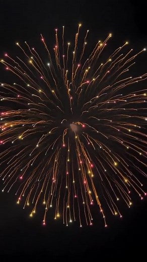 Stunning Nighttime Fireworks Display in Vibrant Colors