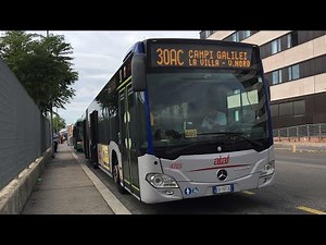Italian Buses in Florence (Firenze)