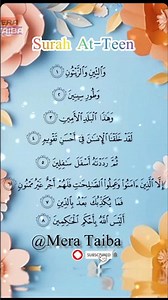 SURAH AT-TIN (سورة التين) - EgzonIbrahimi🤲 #egzonibrahimi #surahattin#quranrecitation#quran#trending