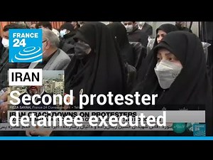 Second Iranian detainee executed in public over alleged protest crime • FRANCE 24 English