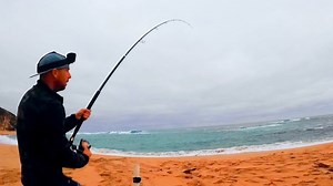 Beach Fishing on the South Coast! 🌊🎣 #fishing #beach #catch | Gido’s Fishing Adventures