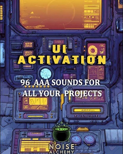 UI Activation Sound Effects | 48 Game Interface SFX Pack Royalty Free No Copyright