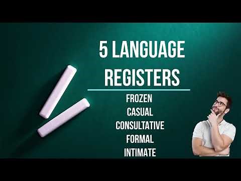 5 Language Registers and Examples