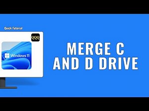 How to merge C and D drive in windows 11
