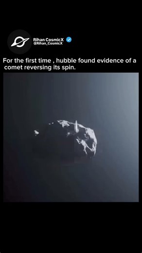 🌀 This Comet Did the Impossible: It Reversed Its Spin!