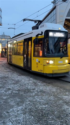 Straßenbahn Berlin Trams 1201 und 1205 Typ GT6N #tramspotting #bvg