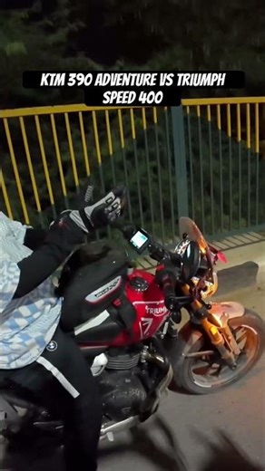 Full video link 🔝 #ktm #automobile #ktmadventure390 #triumphspeed400 #kia