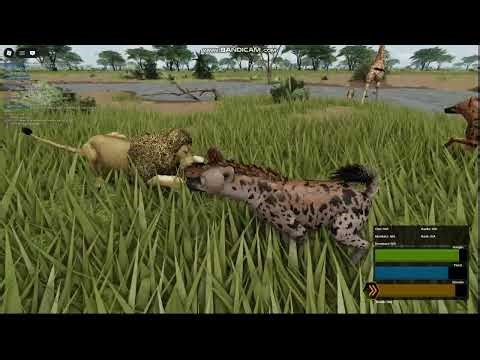 Hyenas and Giraffe Attack Lions #2 - SRP | Wild Savannah