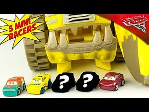 Disney Cars 3 Mini Racers 5 Pochettes Surprise Episode 2 Voiture Diecast Micro Jouet Toy Review