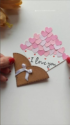 Amazing Beautiful Handmade Card for your Valentine!