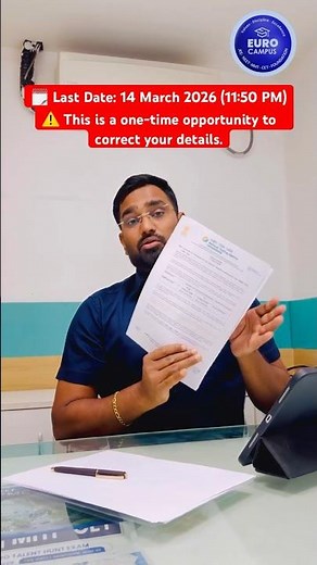 URGENT: NEET Correction Window Open Now! 🚨NEET 2026: Big Update!