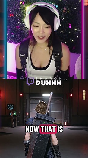 keyblade vs buster sword? what do you think is more iconic? #tifalockhart #cosplay #kh #ff7