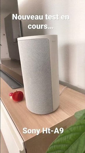 Nouveau setup home-cinema wireless Sony HT-A9 + subwoofer SW3