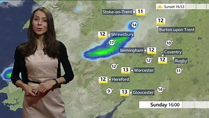 8.5K views · 31 reactions | Kaye Forster has the weather forecast | BBC Birmingham | Facebook