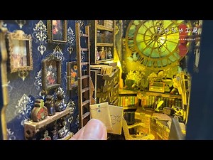 【ブックヌック】「探偵事務所」を作ります Book Nook "Detective Famous Agency"