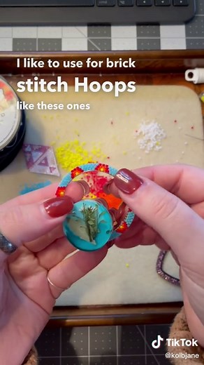 What I use Fireline thread for! #beadworktiktok #beadedjewelry #beadworktips #beadersoftiktok #beadwork #beadedearrings #beadingtiktok #beadingtips