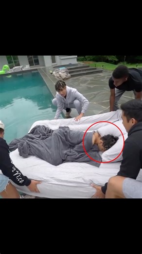 He didn’t wake up 😅 | Lucas and Marcus