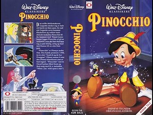Opening To Disney's Pinocchio VHS - Norwegian/Norsk