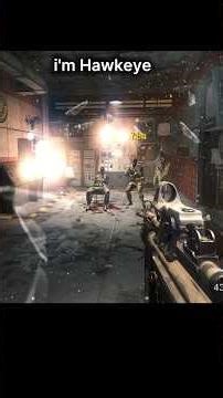 I Turned Into Hawkeye in COD💀 #cod#callofduty#game#games #gaming#funny#hawkeye#shorts #viral#edit.