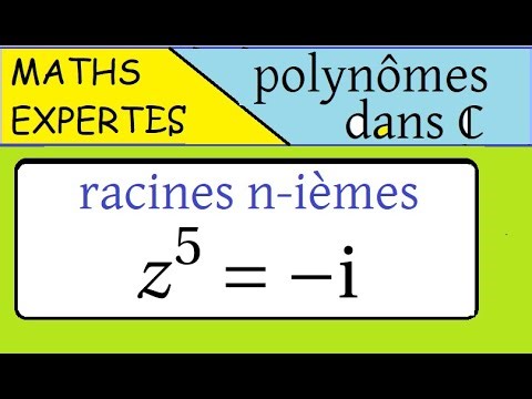 Maths expertes -Factorisation dans C avec racine n-ième- z^5=-i