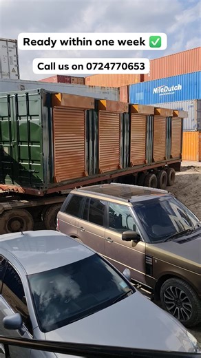 ARE YOU LOOKING FOR AN INNOVATIVE & ECONOMIC WAYS OF UTILIZING THAT IDLE PRIME PARCEL OF LAND? Well we’ve got you covered with our Shipping plain Container, Stalls/shops, houses and many more that offer a viable eco-friendly & economic solution. Call/WhatsApp us on 0724770653 Email; jane@containerskenya.com | Containers Kenya