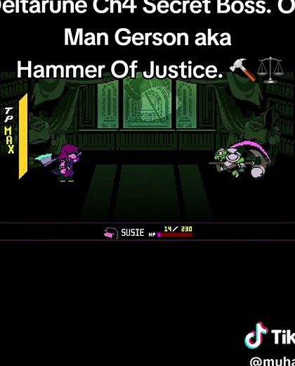 Deltarune Ch4: Gerson's Secret Boss Fight Guide
