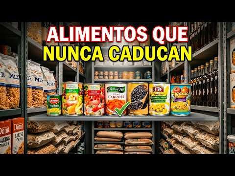 15 Foods That NEVER EXPIRE AND YOU SHOULD HAVE AT HOME!